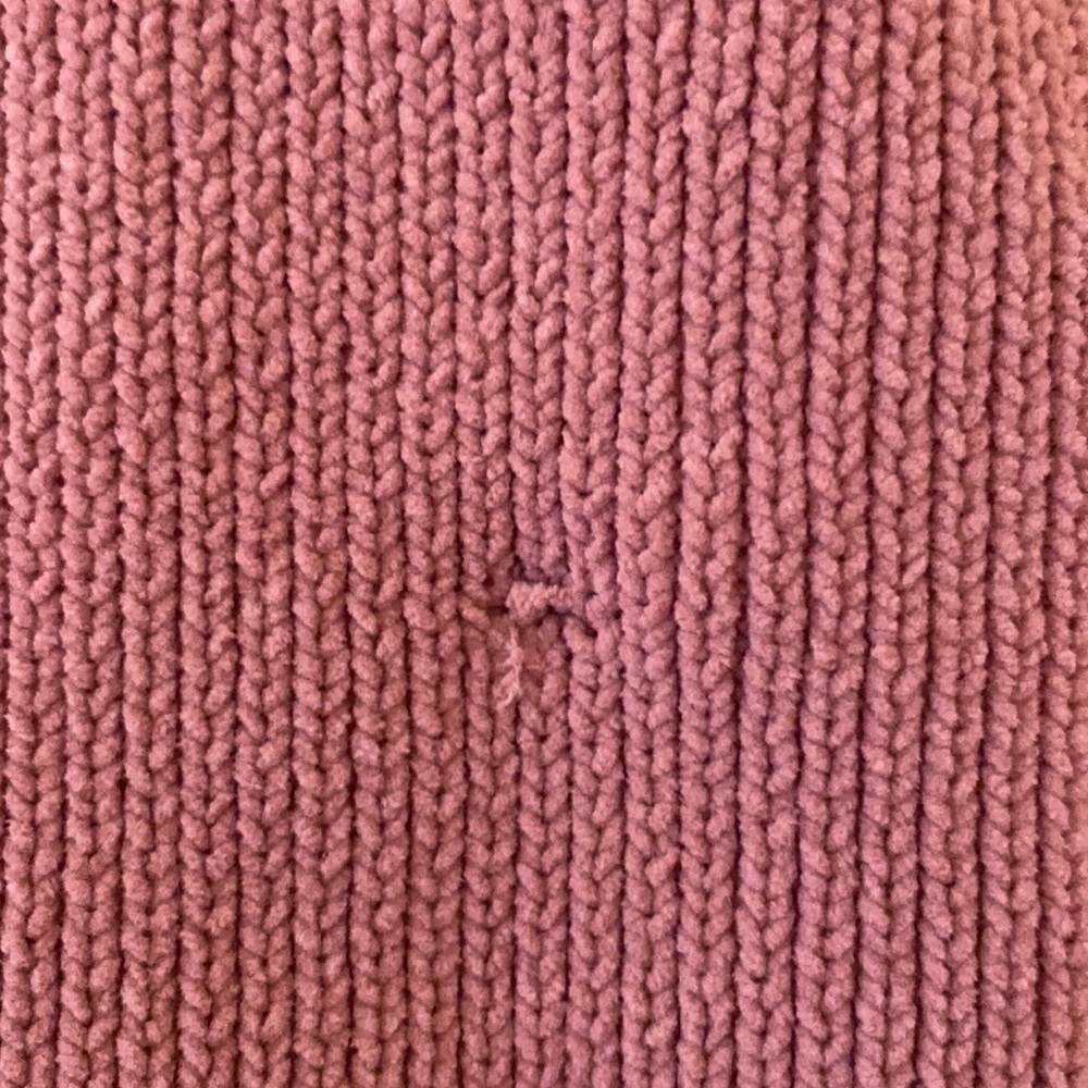 Abercrombie Notch Neck Sweater Polo in Pink - Picture 4 of 5